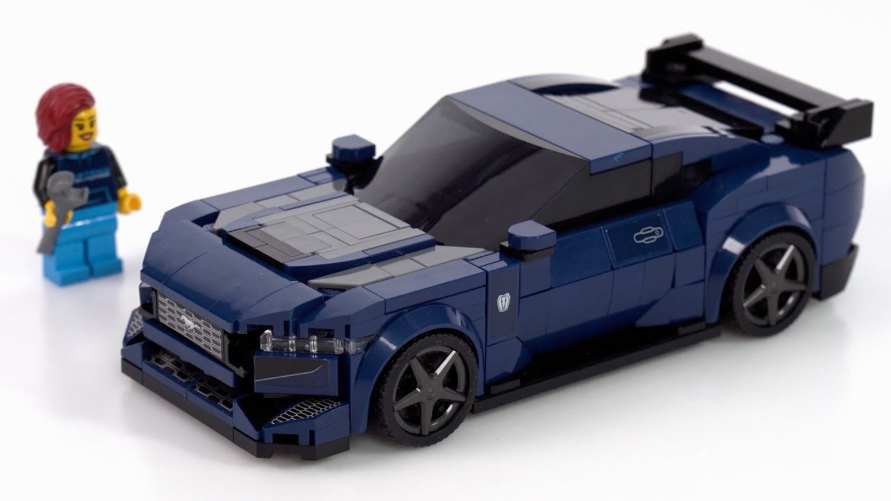 Обзор LEGO Speed ​​Champions Ford Mustang 2024 Dark Horse! Мы уже так далеко продвинулись | набор...