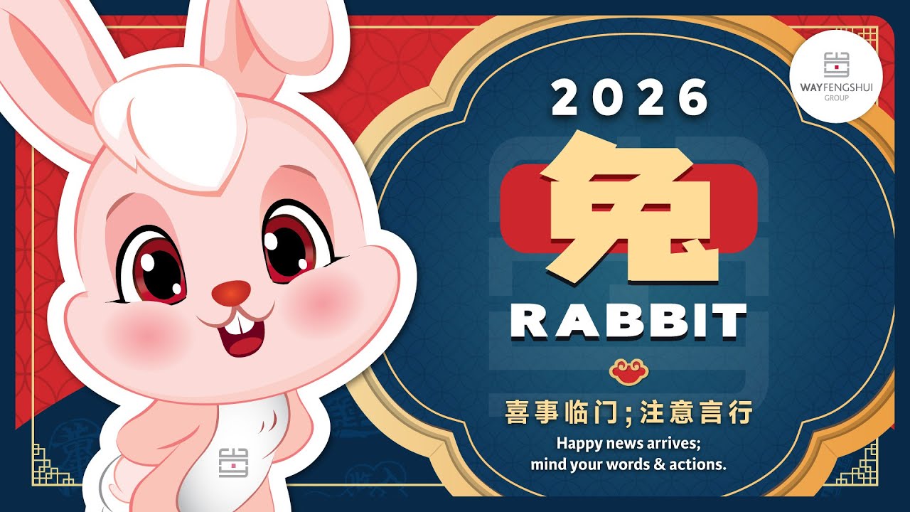 2026 RABBIT Chinese Zodiac Forecast 属兔生肖运势