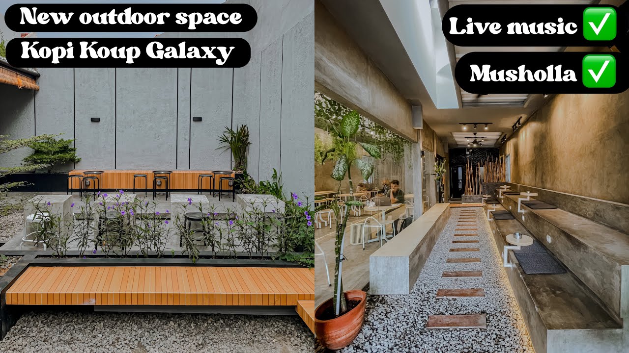 SPILL NEW OUTDOOR SPACE KOPI KOUP GALAXY - REKOMENDASI COFFEE SHOP ADA LIVE MUSIC BEKASI