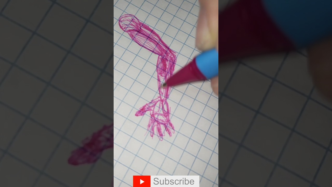 Gradation of hand drawing #drawing #art #tutorial #gradation #calligraphy #artist