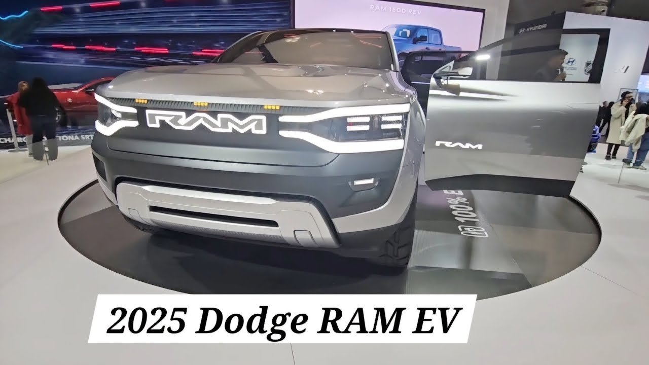 2025 All New Dodge RAM EV Fully Electric Ram