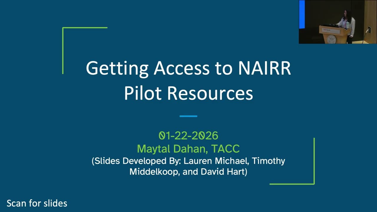 Getting Access to NAIRR Pilot Resources