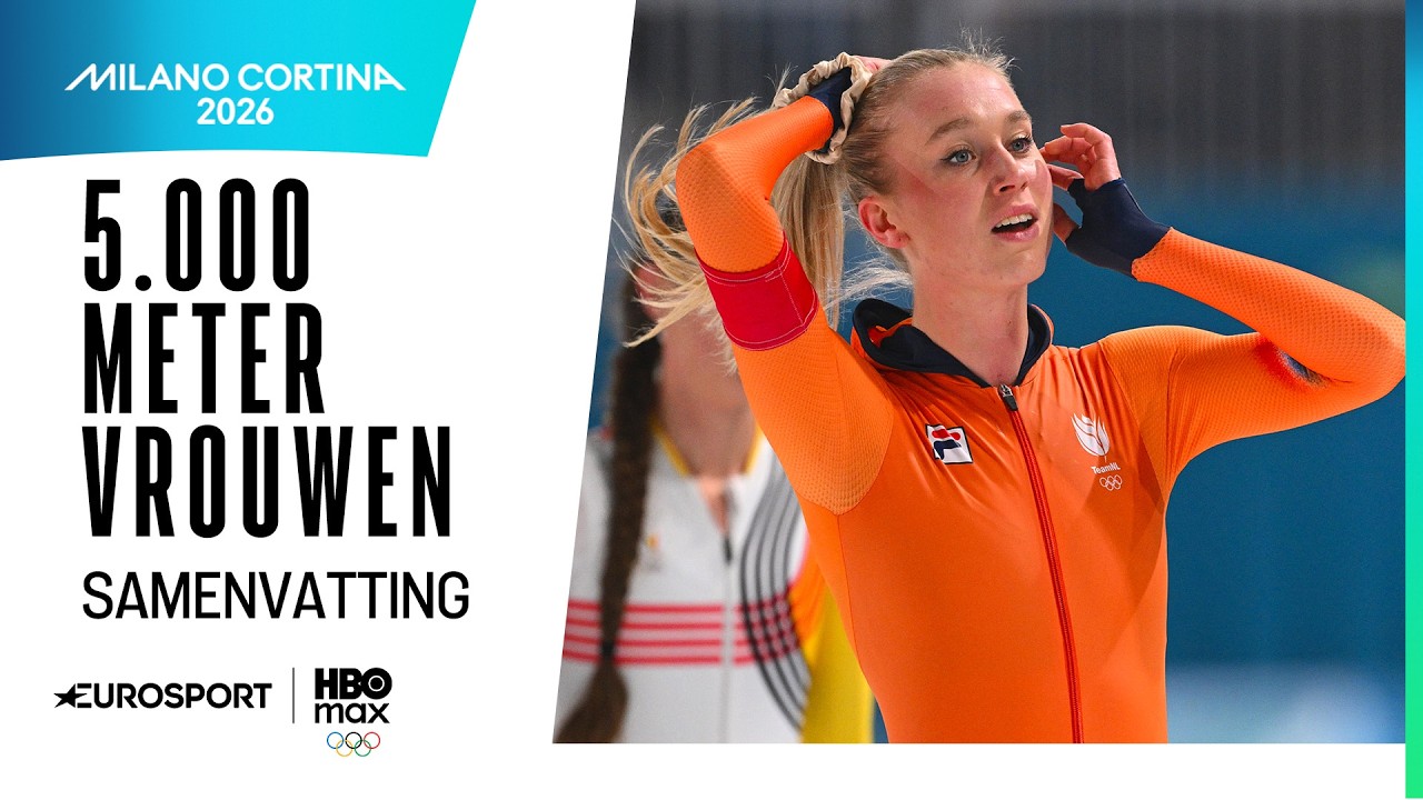 GEWELDIGE rit MEREL CONIJN | Samenvatting 5000 Meter Vrouwen | Milano Cortina 2026