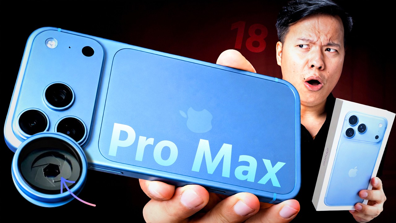 iPhone 18 Pro Max Unboxing & First Look📌  Lens Aperture, A20 Pro & More