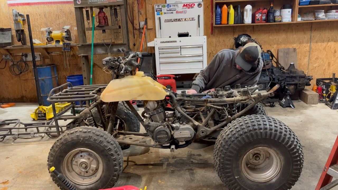 $200 1984 Honda TRX 200, its fine!