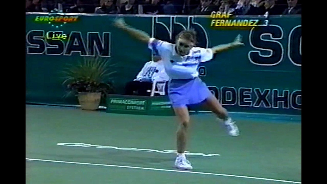 Mary Joe Fernadez vs. Steffi Graf  Cap d'Agde 1992 F 💚❤️
