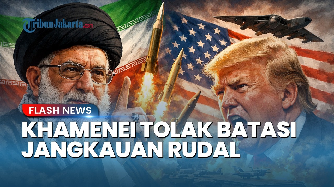 Panas! Khamenei Tantang AS Tanpa Takut, Tolak Pembatasan Rudal Meski Ditekan Keras oleh Trump