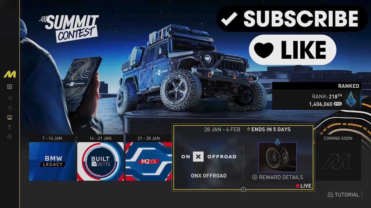 THE CREW MOTORFEST SUMMIT GUIDE 🤙ONX OFFROAD 🔥 WITH RMD4_7 4K HDR