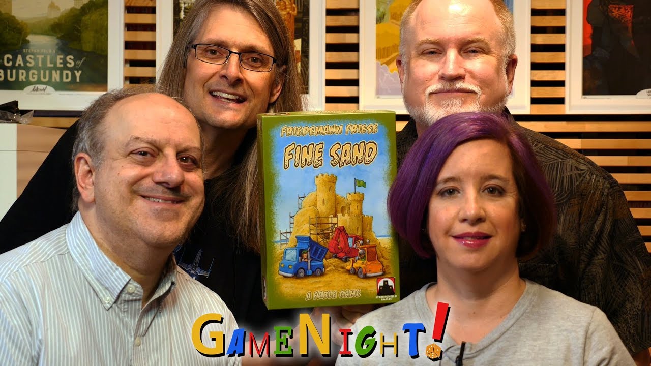 Fine Sand - GameNight! Se6 Ep36 - How to Play and Playthrough
