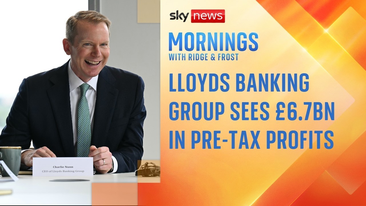 Lloyds boss on how bank has surpassed profit expectations