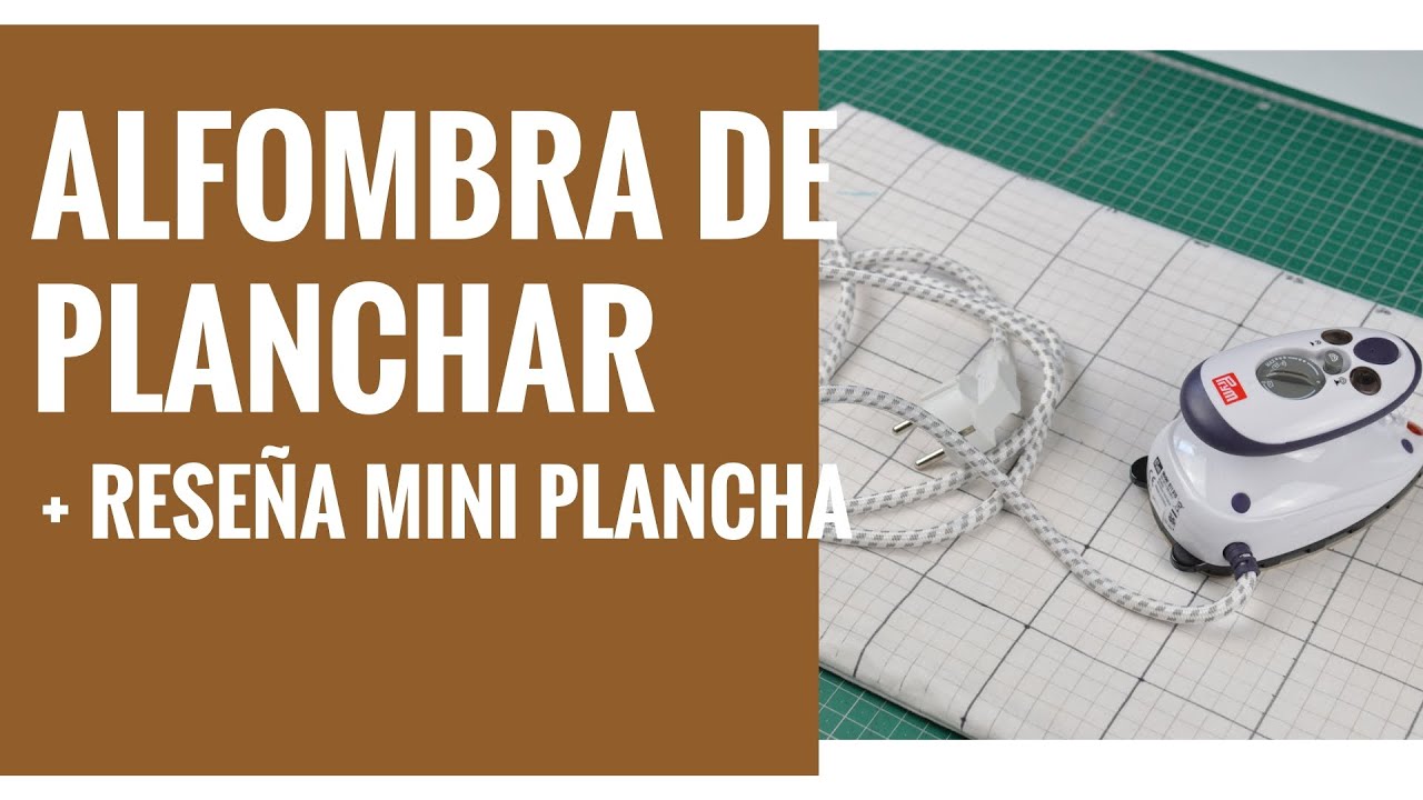 Alfombra de planchado diy ✂️ y mini plancha Prym | Materiales de costura