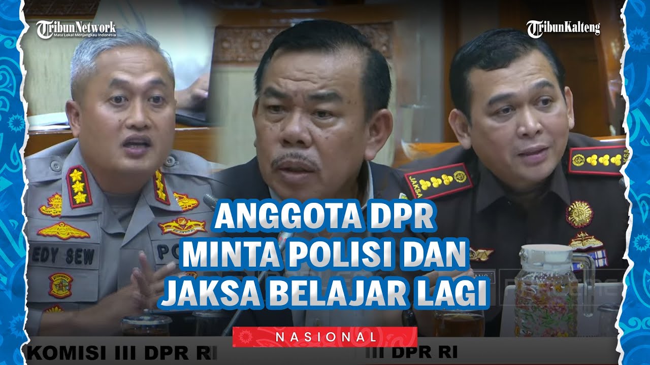 Anggota DPR Nilai Polisi & Jaksa Keliru Tangani Kasus Jambret di Sleman: Coba Belajar Yang Benar!