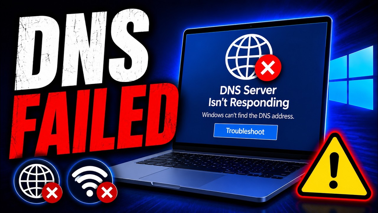 Как исправить ошибку «DNS-сервер не отвечает» в Windows 10 и 11 (полное руководство по устранению...