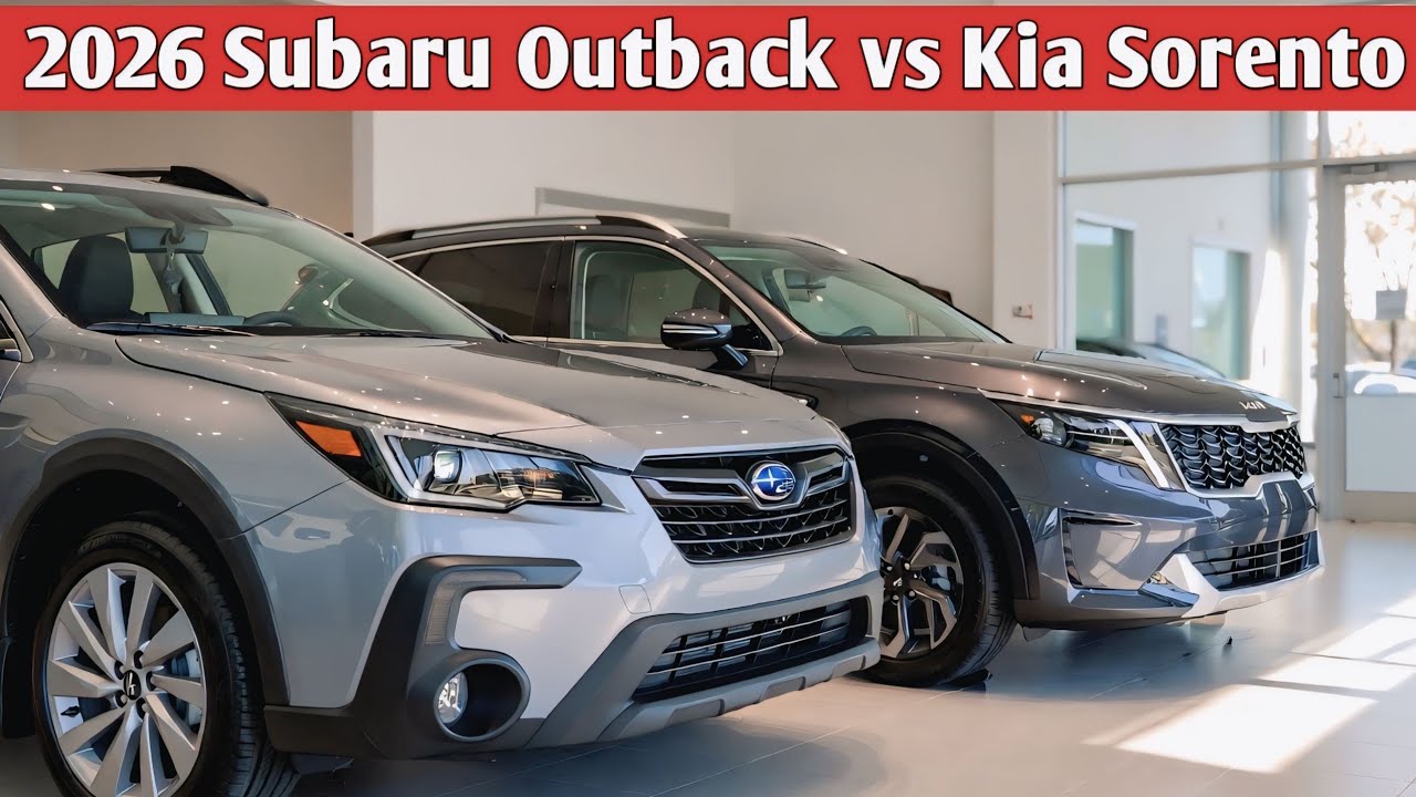 2026 Subaru Outback vs 2026 Kia Sorento – SUV BATTLE You Can’t Miss! 