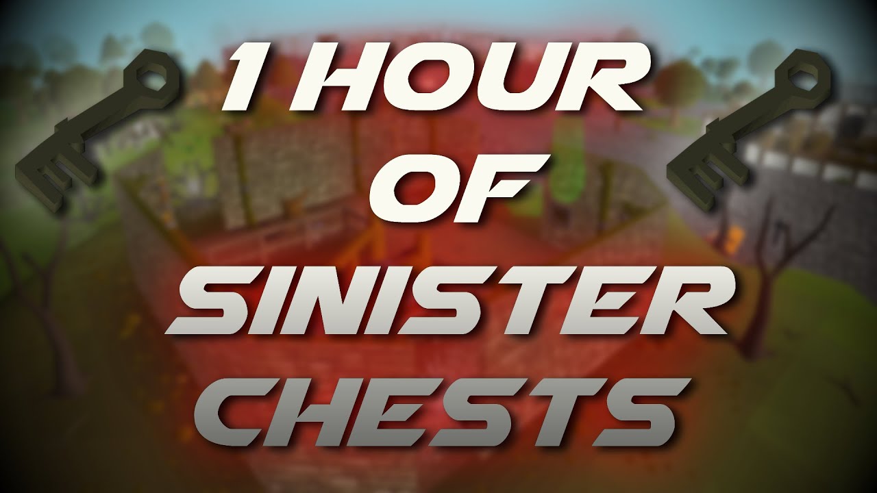 Opening Sinister Chests | Testing OSRS Wiki Money Making Methods
