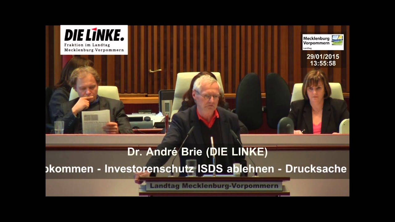 Freihandelsabkommen Investorenschutz ISDS ablehnen