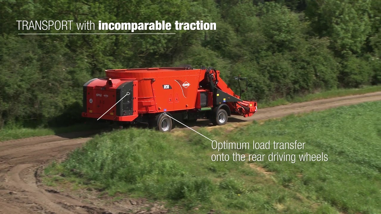KUHN SPW INTENSE - Self-propelled mixer wagons with two vertical augers