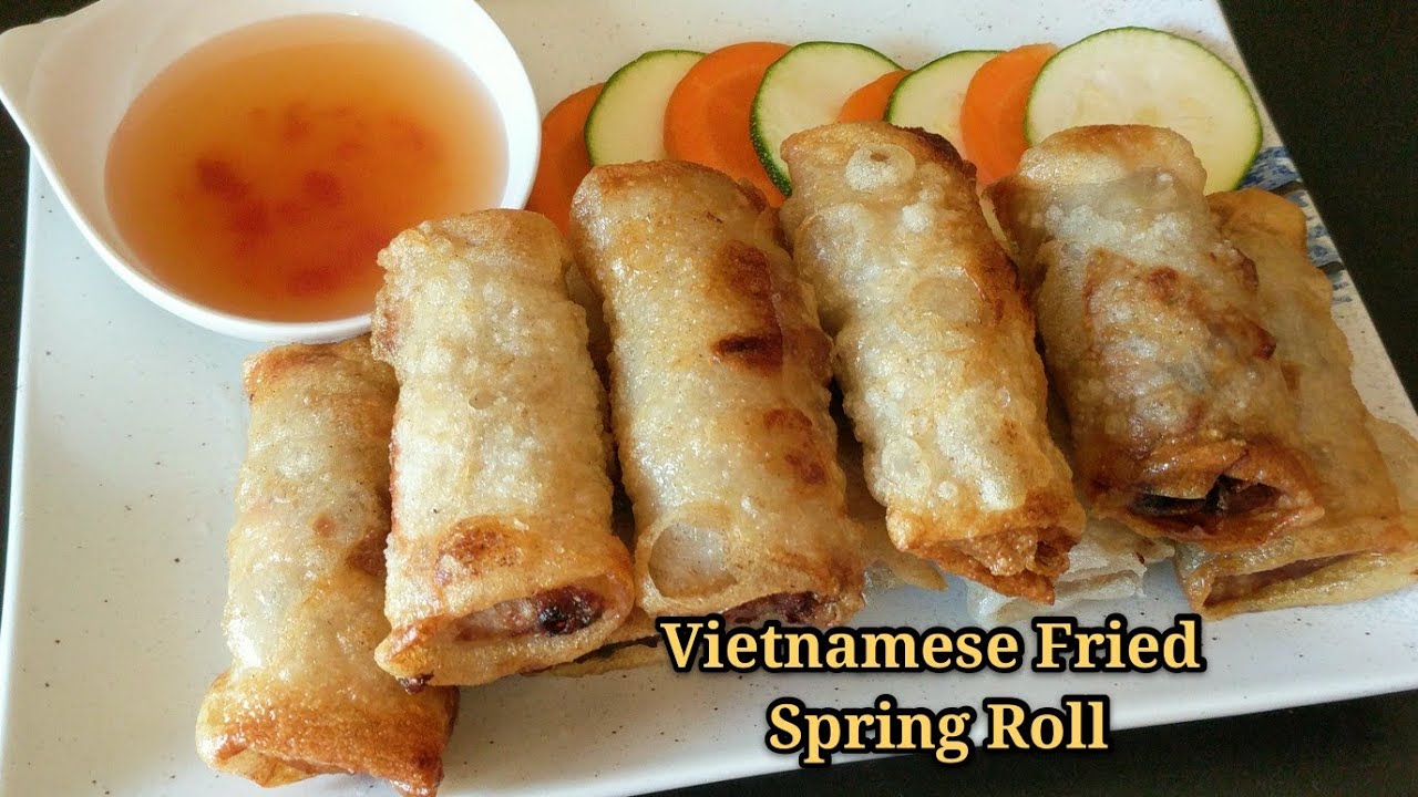 Vietnamese Fried Spring Roll 越式炸春卷