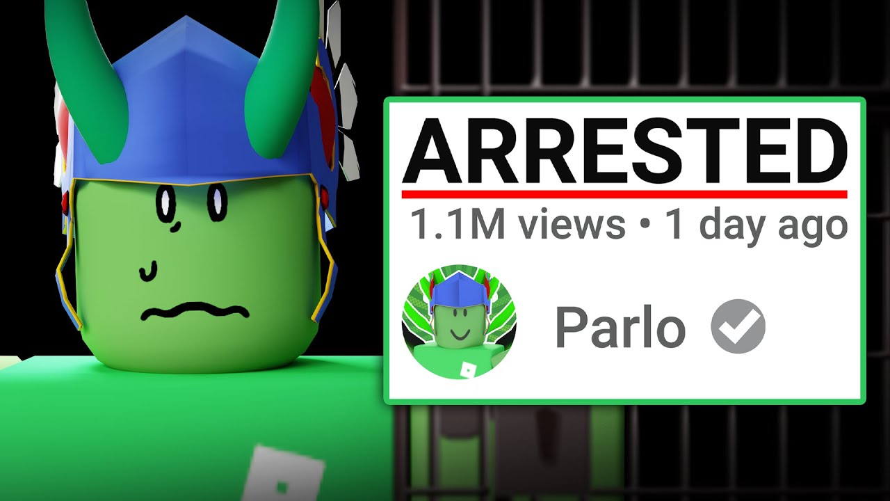 Этот ютубер Roblox арестовал Парло