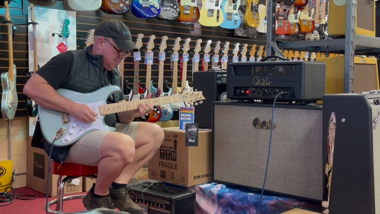 Tweed Hut Music First Impression, PRS HDRX50 Amplifier!