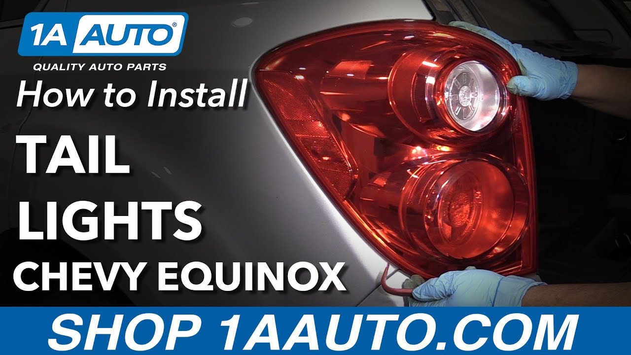 Как заменить задние фонари на Chevrolet Equinox 2010–15 годов