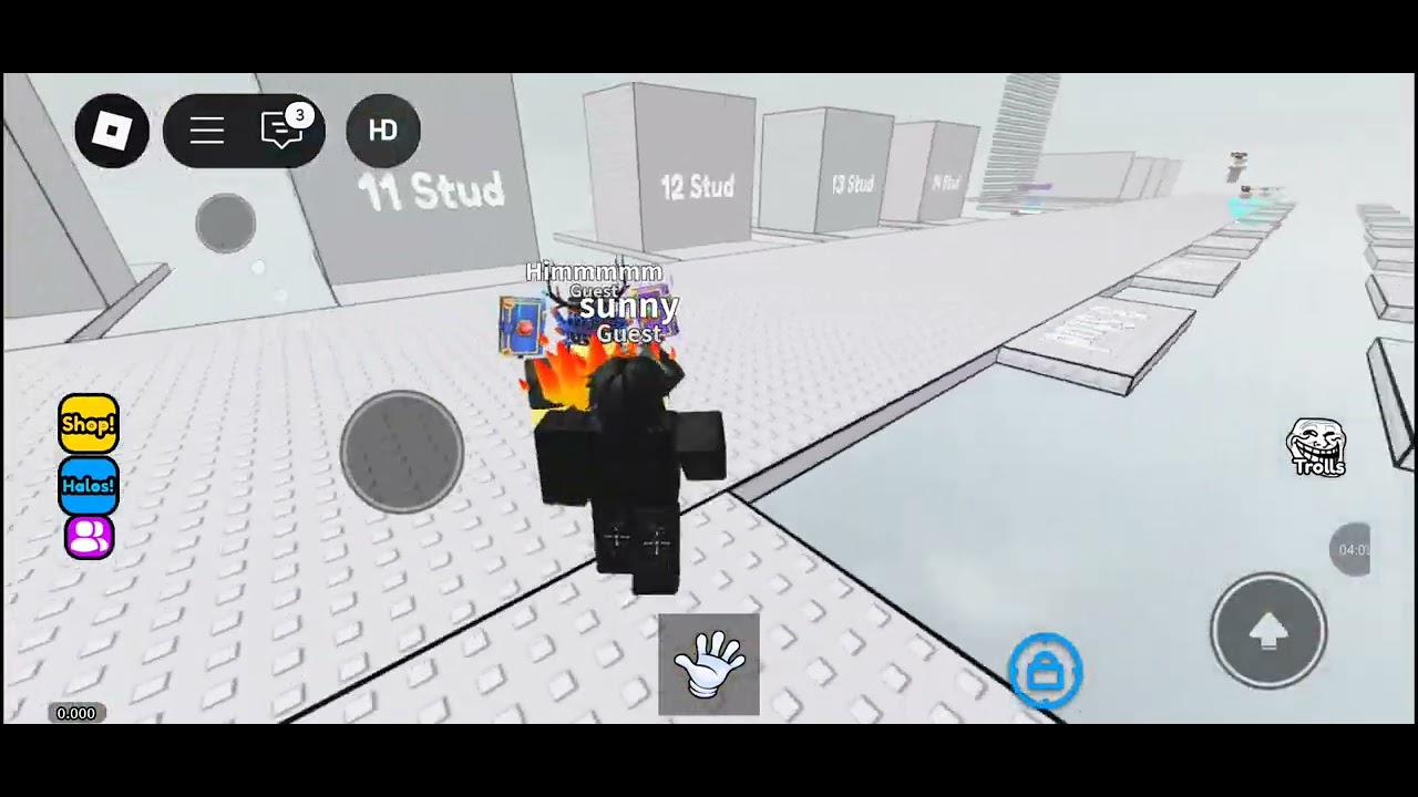 Practicing wallhop