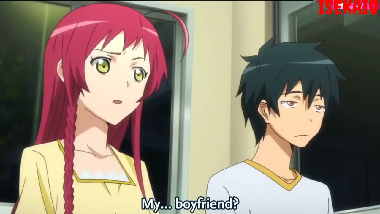 Pouting Yusha 😂#anime #thedevilisaparttimer