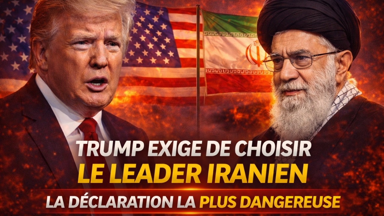 Trump exige de choisir le leader iranien | La déclaration la plus dangereuse