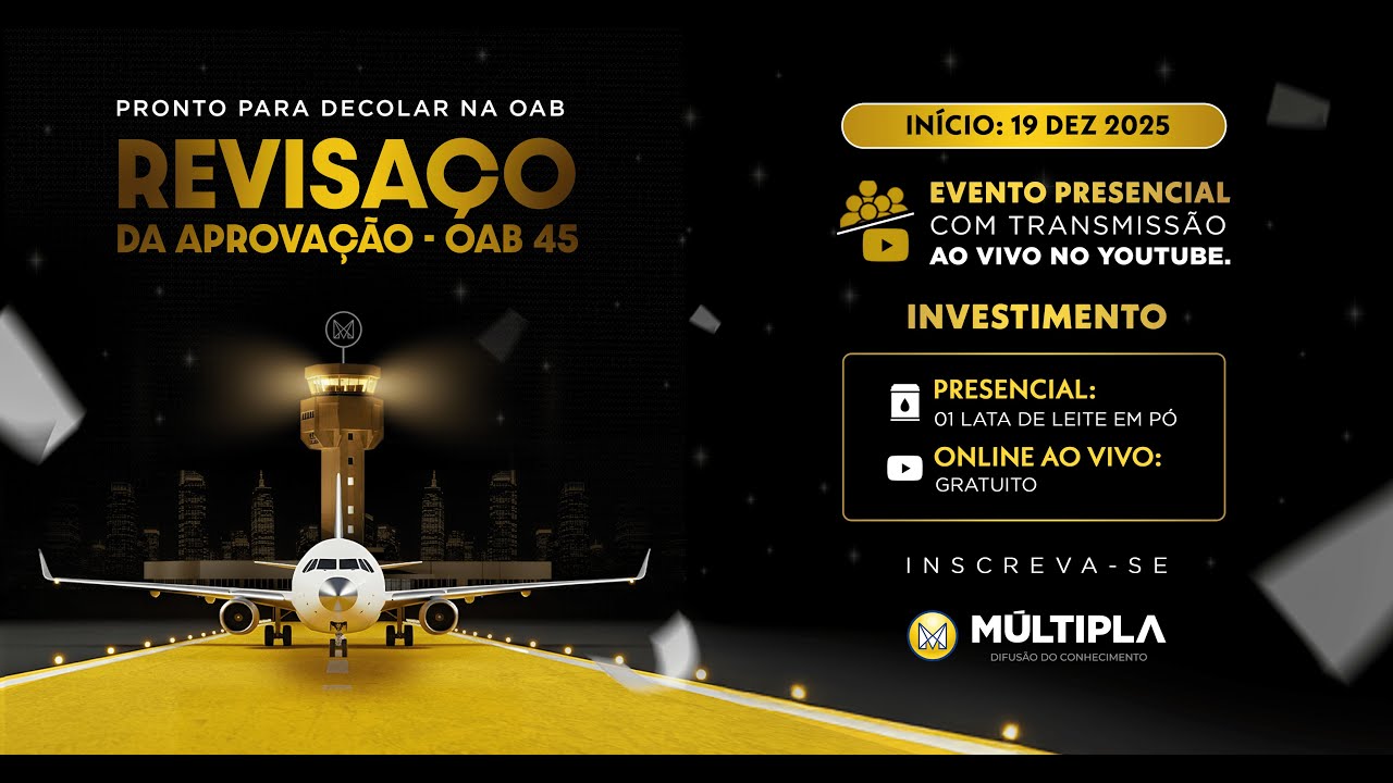 Revisaço da Aprovação - OAB 45