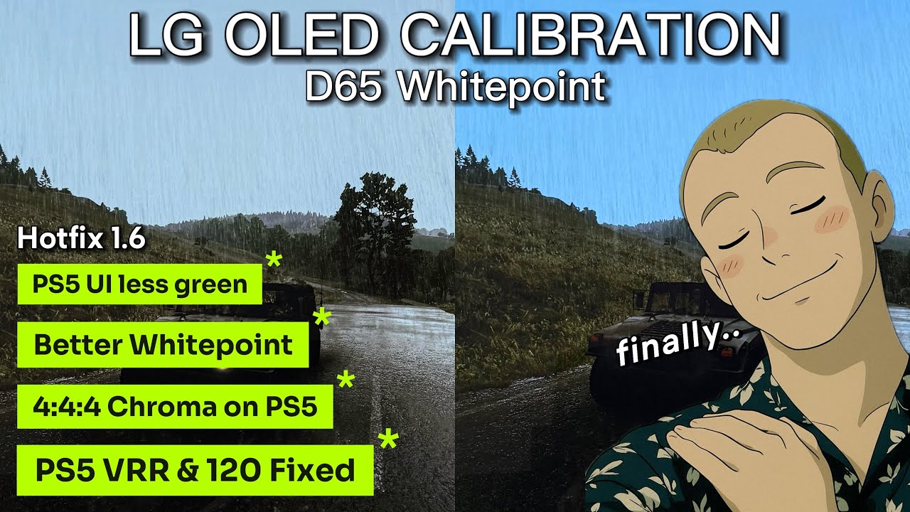This is the best LG OLED Calibration (Hotfix 1.6)