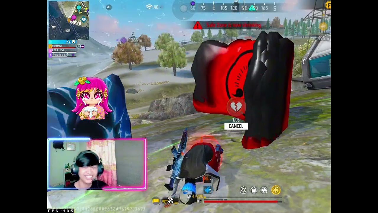 ប៉ះក្សរ V បងSpider តែចុងក្រោយ🙂😹