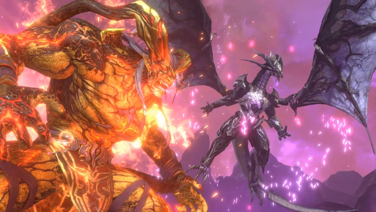 FF7EC Trials of Ifrit & Bahamut Lv. 3 (Cloud, Angeal, Matt)