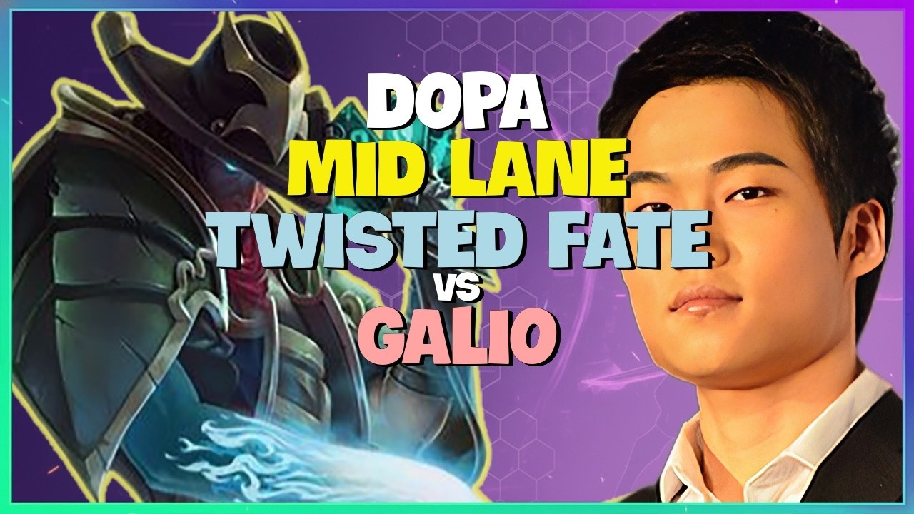 Dopa Challenger Macro Masterclass on Twisted Fate Chinese Server Mid Lane Engsub