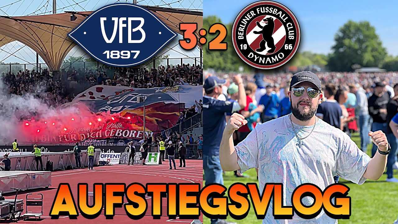 VFB Oldenburg vs BFC Dynamo Stadionvlog | PLATZSTURM | STIMMUNG
