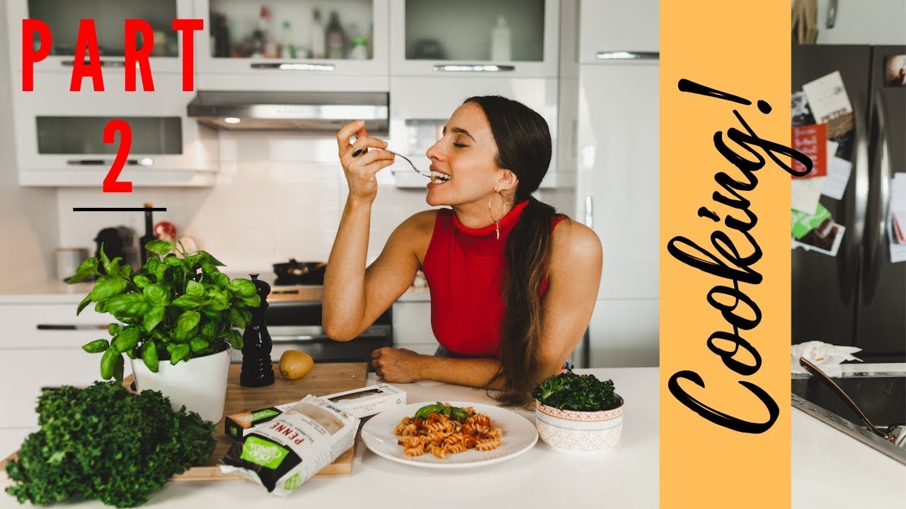 Cooking The Bachelor Kale Salad with Vanessa Grimaldi PART 2