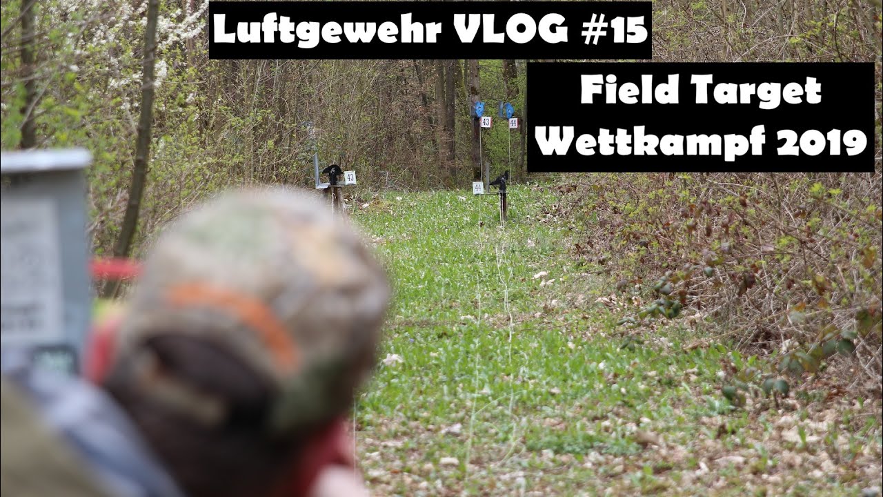 Luftgewehr VLOG # 15 - Field Target Wettkampf Osterparcours in Ebern 2019