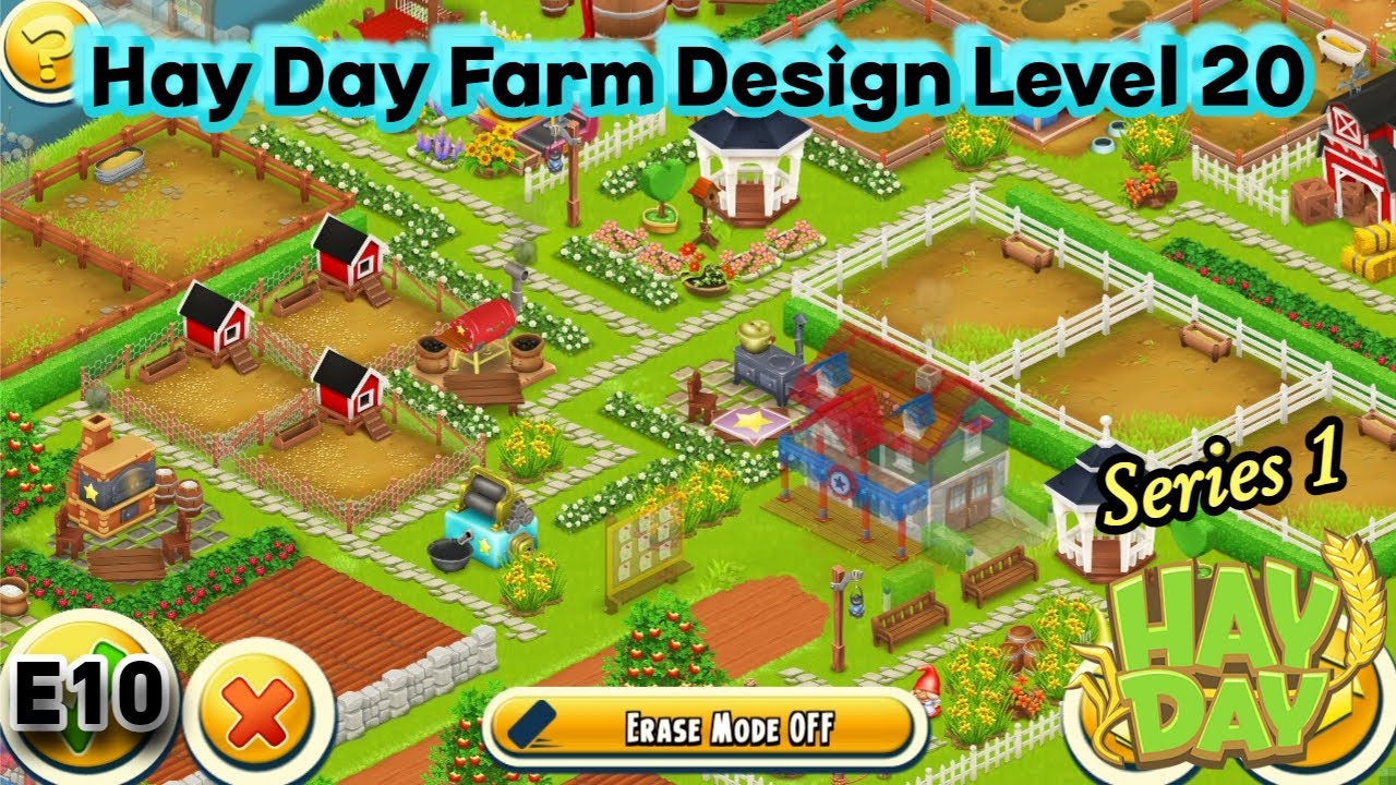Farm Design Series 1-Hay Day Level 20 | E10