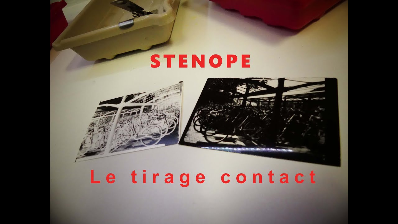 STENOPE : le tirage contact