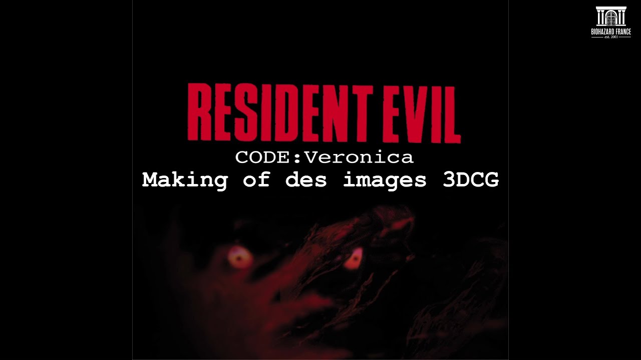 Making of CG Graphics Resident Evil Code Veronica - Sega Dreamcast - L'Instant Archives N°4