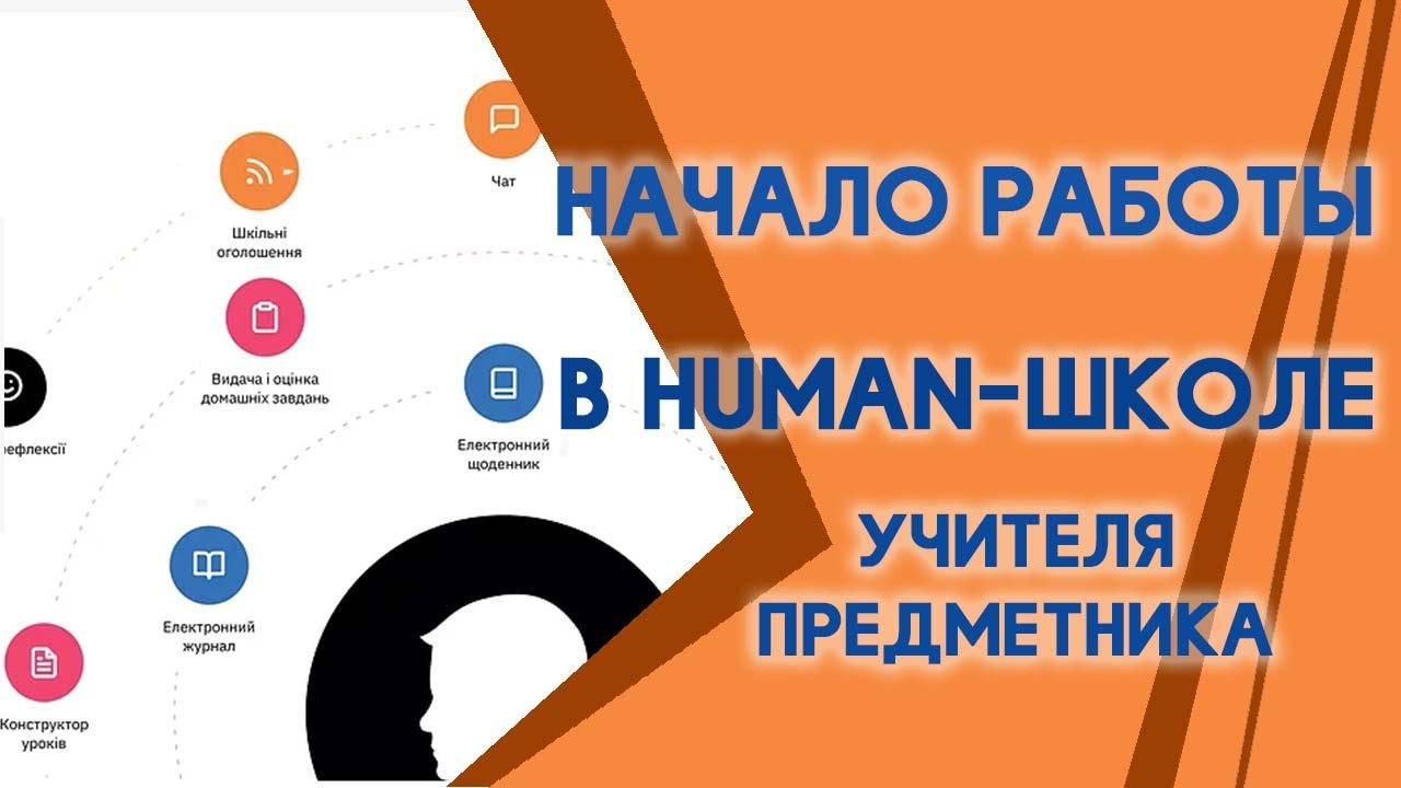 Начало работы в Human школе для учителя предметника