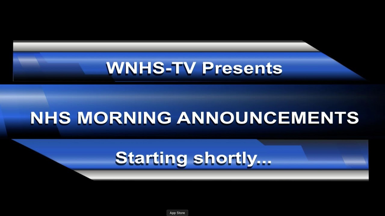 WNHS-TV Morning Announcements - 2/18/2026