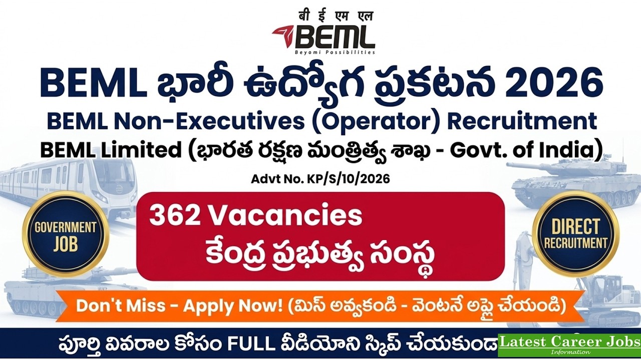 362 BEML Jobs Available Now | Eligibility, Salary & Documents Required Explained | Apply Online Now!