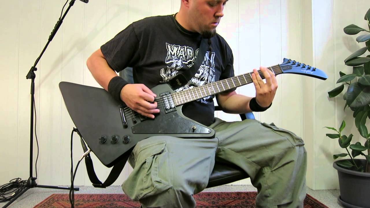 Bone Breaker - Original Song - Metal Guitar Tracking with Guitarix on Linux