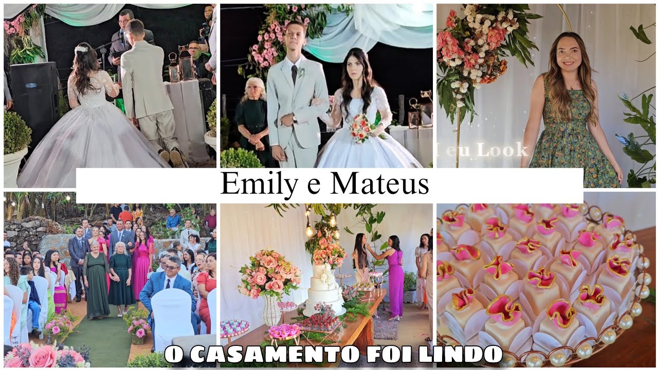 CASAMENTO NO SÍTIO ♡ EMILY E MATEUS ♡ FOI LINDOOO🩷