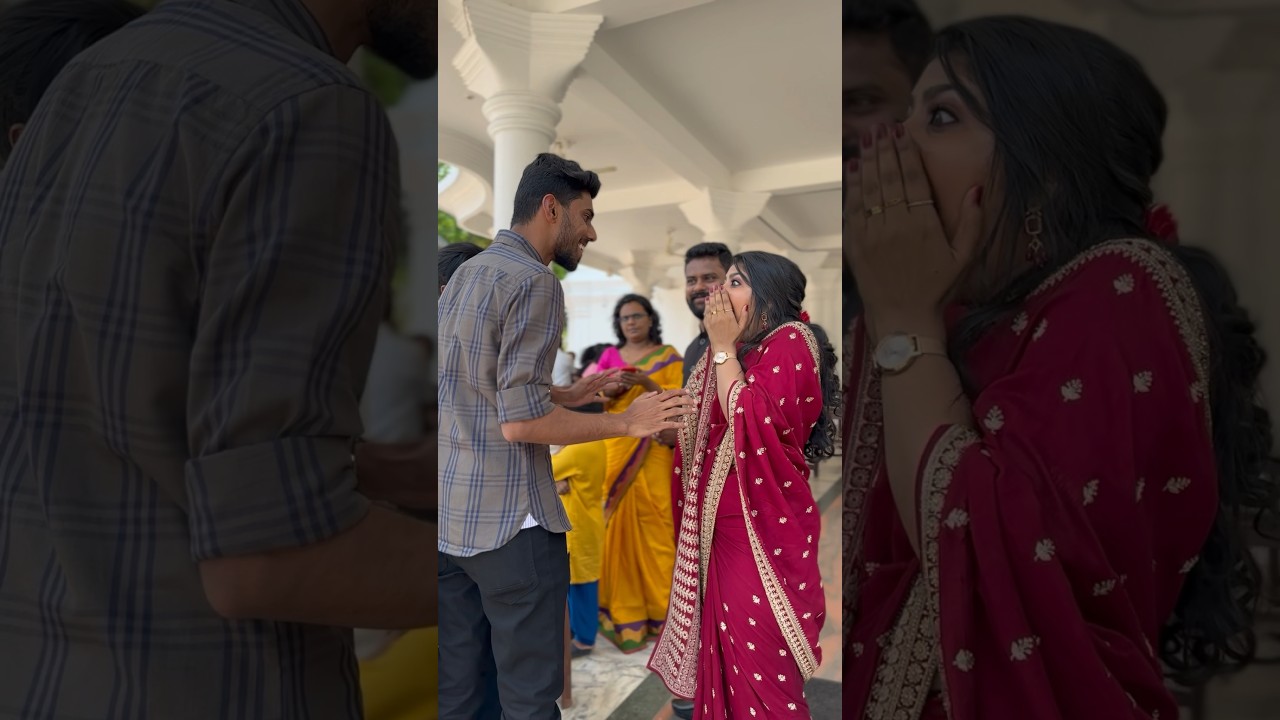 Surprise visit on her engagement day&hellip;&hellip;! 🥰🫂  #surprise #love #engagement #day #kerala #happiness
