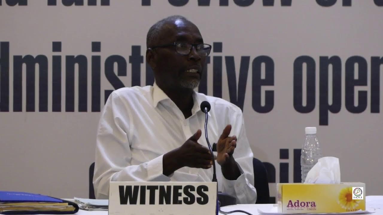 31st  Oct. 2024: The Testimony of Kan Mustapha Kanjura Consultant 3 @  K.M.C