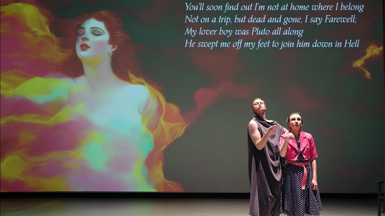 Aria of Eurydice “La mort m'apparaît souriante” from the opera “Orphée aux enfers” by J.Offenbach