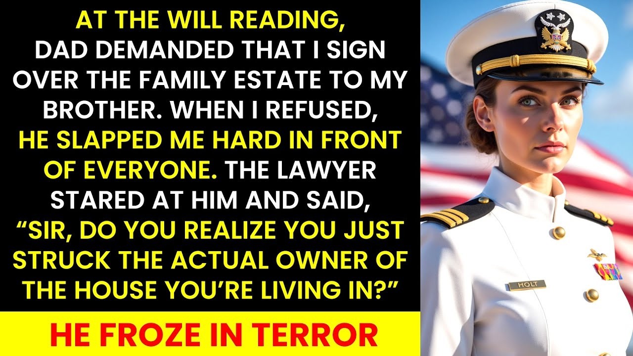 At The Will Reading, Dad Tried To Take My Inheritance—Then The Lawyer Said, “Sir,  She’s Your”