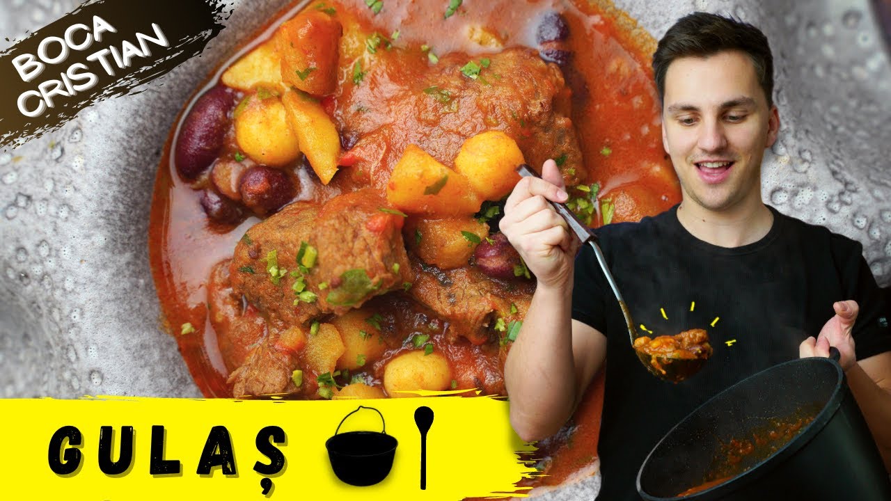 GULAȘ de fasole (Babgulyás) - Gustul ieșirilor la iarbă verde | Boca Cristian