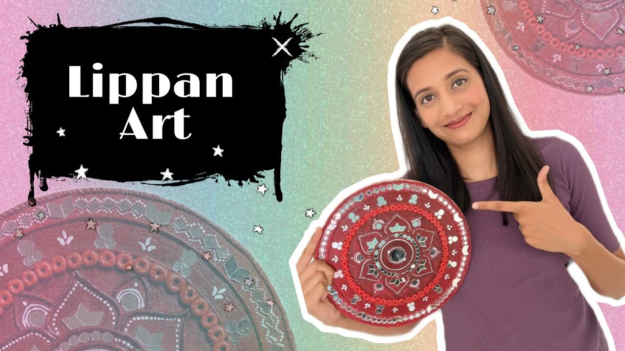 Lippan Art tutorial/ mud and mirror artwork/ Canvas of  Life